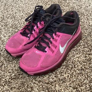 Nike air max athletic purple sneakers size 8